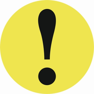 Indicator Avertizare Semn incepatori auto, autocolant diametru 120mm